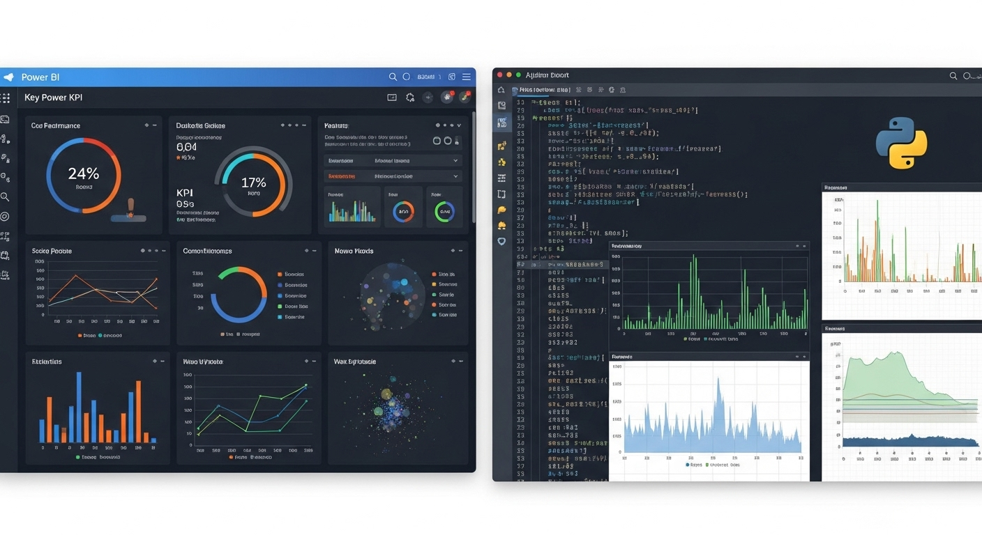 Power BI vs Python: Qual Escolher para Business Intelligence?